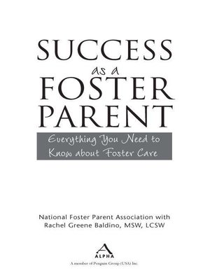 cover image of Success as a Foster Parent